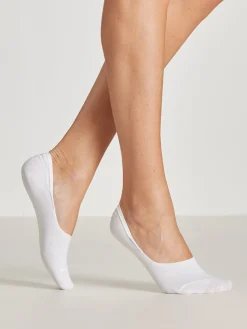 Outlet Lot de 4 paires de socquettes invisibles Chaussettes|Bas, Mi Bas, Collants