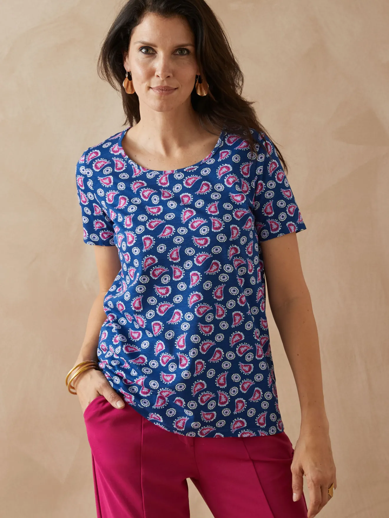 New Lot de 2 shirts manches courtes Femme Tunique|T-Shirt