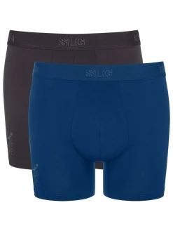 Clearance Lot de 2 shorties fermés Homme Boxer, Caleçon