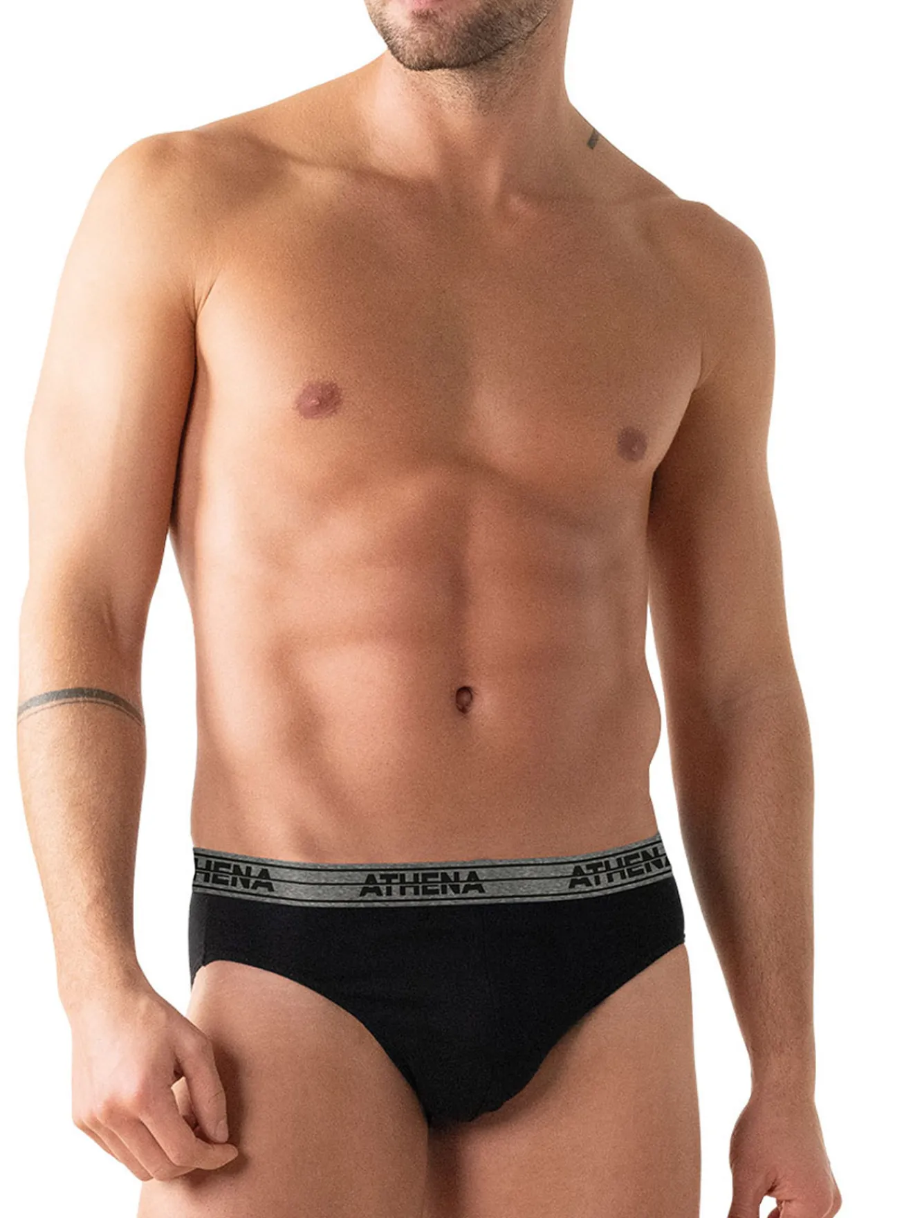 Hot Lot de 4 slips Basic Coton Homme Slip