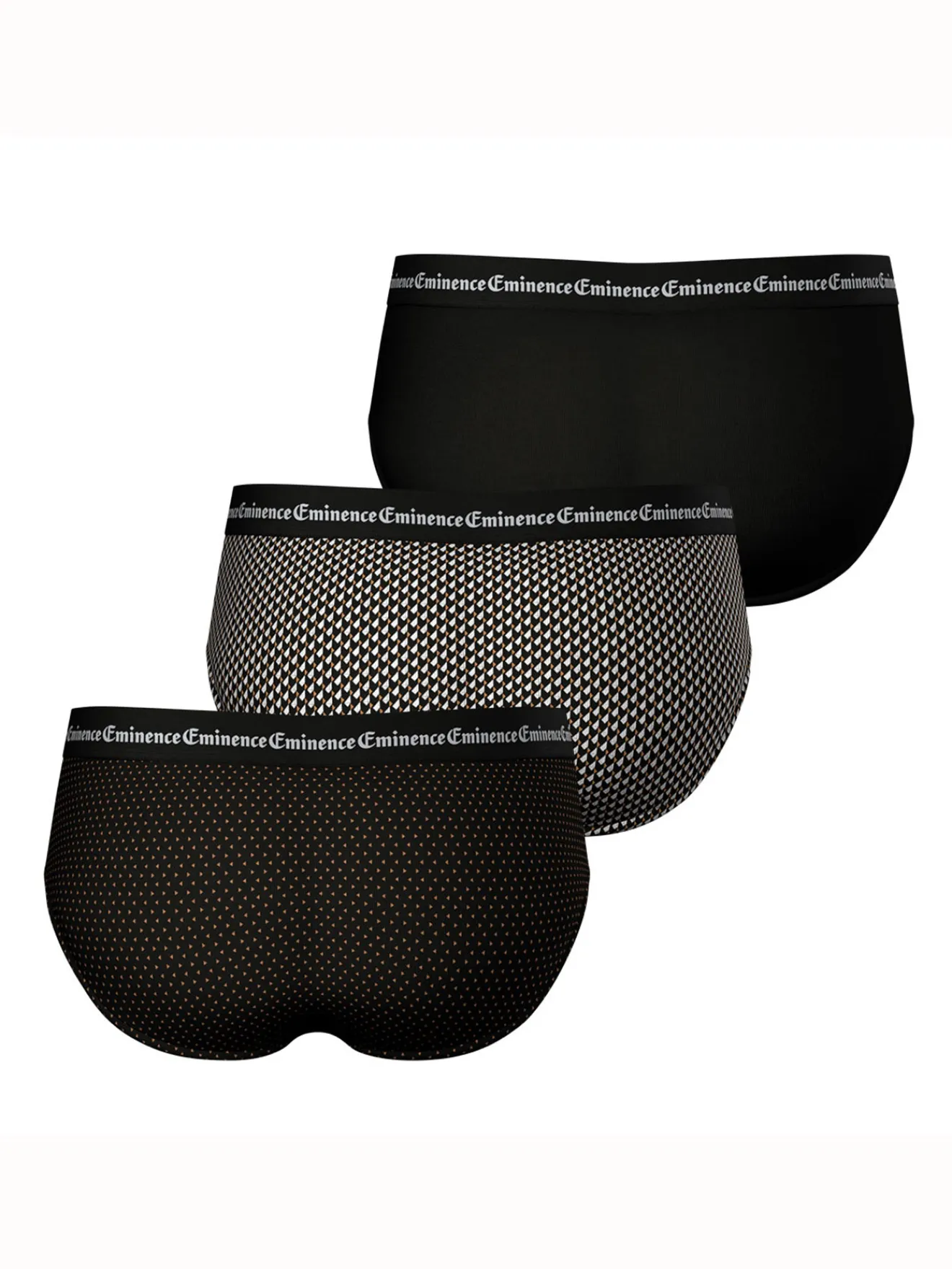 Best Lot de 3 slips homme Business Print Homme Slip