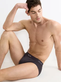 Sale Lot de 2 slips midi fermés Homme Slip