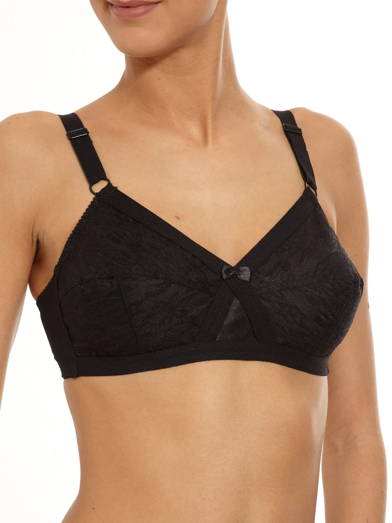 Hot Lot de 2 soutiens-gorge dentelle Sans Armatures