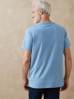 Sale Lot de 2 tee-shirt effet chiné Homme T-Shirt, Polo