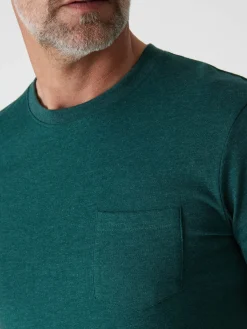 Discount Lot de 2 tee-shirt effet chiné Homme T-Shirt, Polo