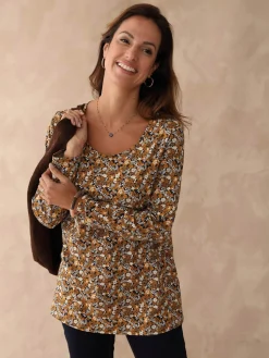 Lot de 2 tee-shirt manches longues Femme Tunique|T-Shirt