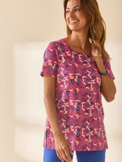 Outlet Lot de 2 tee-shirt manches courtes Femme Tunique|T-Shirt