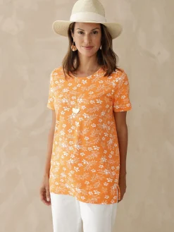 Lot de 2 tee-shirt manches courtes Femme Tunique|T-Shirt