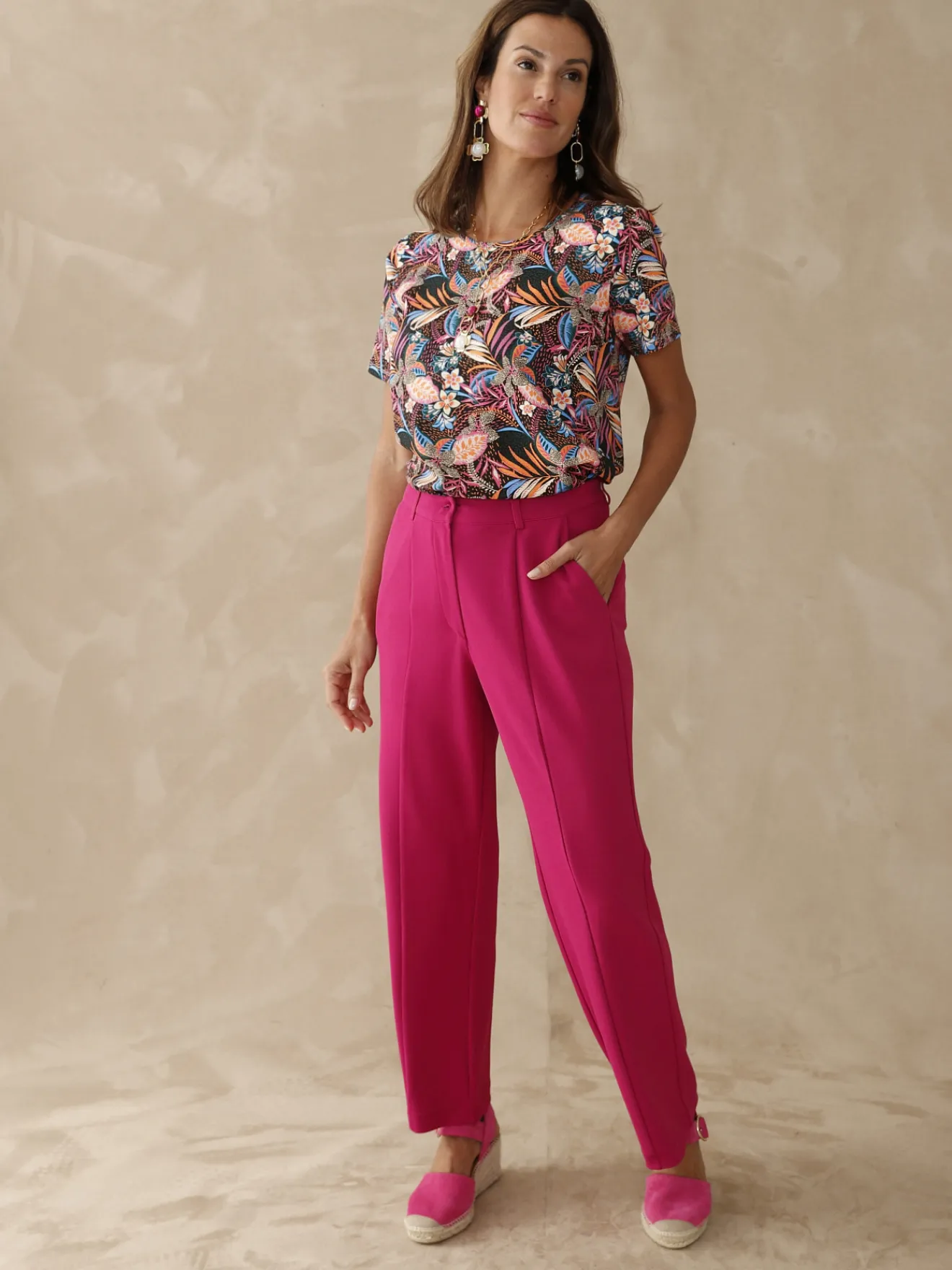 Lot de 2 tee-shirt manches courtes Femme Tunique|T-Shirt