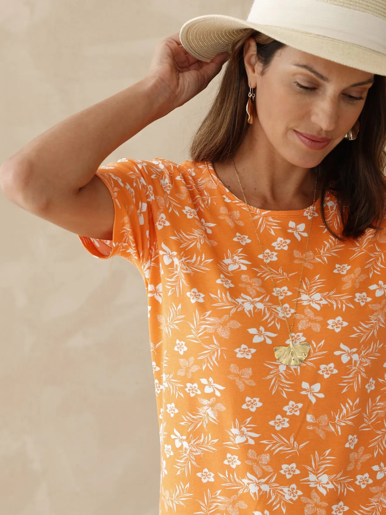 Lot de 2 tee-shirt manches courtes Femme Tunique|T-Shirt