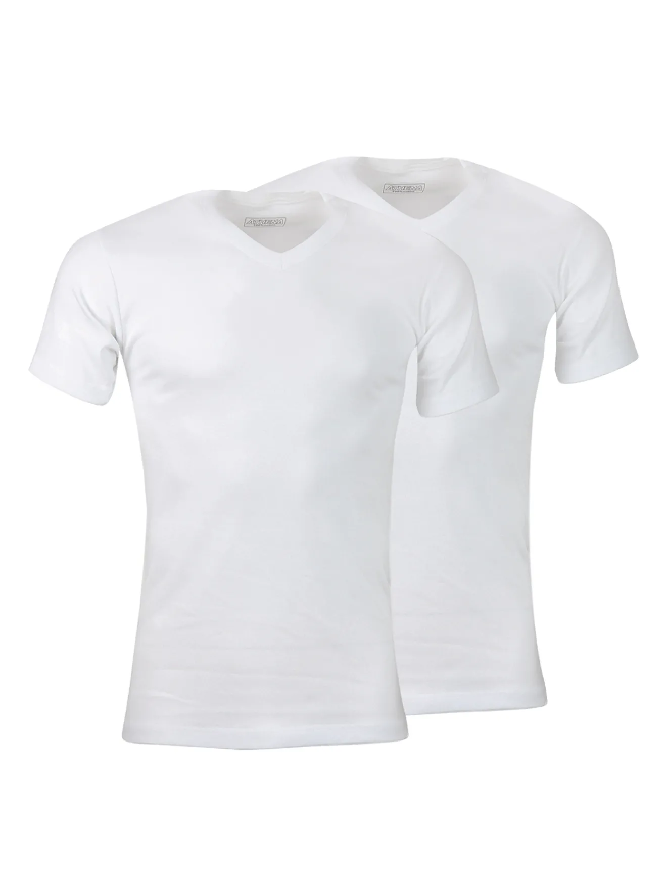 Discount Lot de 2 tee-shirts col V Duo Choc Homme Maillot De Corps