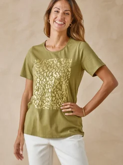 Lot de 2 tee-shirts manches courtes Femme Tunique|T-Shirt