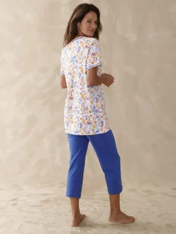 New Lot pyjacourt + pyjama maille pur coton Pyjama