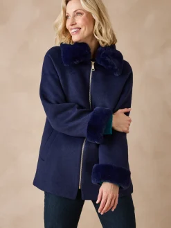Clearance Manteau court coupe ample Femme Manteau, Parka