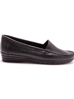 Best Mocassins à plateau lisse grande largeur Femme Mocassins, Sans-Gênes