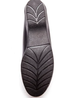 Best Mocassins à plateau lisse grande largeur Femme Mocassins, Sans-Gênes