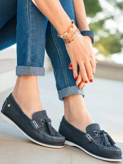 Outlet Mocassins à pompons Femme Mocassins, Sans-Gênes