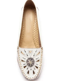 Best Mocassins ajourés largeur confort Femme Mocassins, Sans-Gênes