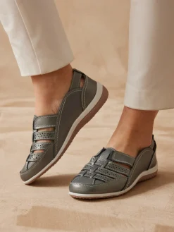 Best Mocassins ajourés élastiqués Femme Mocassins, Sans-Gênes
