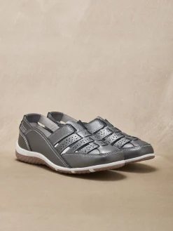 Best Mocassins ajourés élastiqués Femme Mocassins, Sans-Gênes