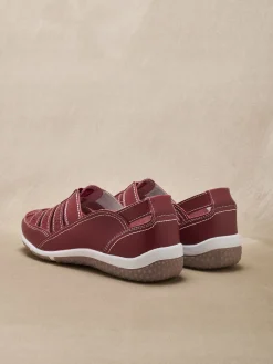 Clearance Mocassins ajourés élastiqués Femme Mocassins, Sans-Gênes