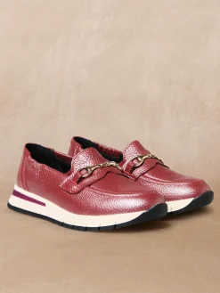 New Mocassins compensées élastiqués côtés Femme Mocassins, Sans-Gênes