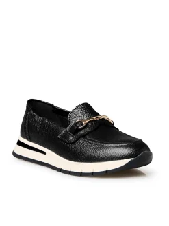 Hot Mocassins compensées élastiqués côtés Femme Mocassins, Sans-Gênes