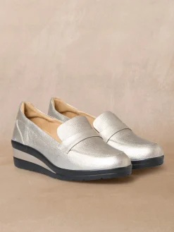 Clearance Mocassins compensés à aérosemelle Femme Mocassins, Sans-Gênes