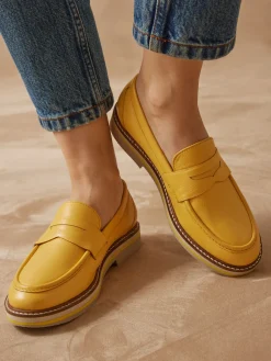 Outlet Mocassins cuir à aérosemelle® Femme Mocassins, Sans-Gênes