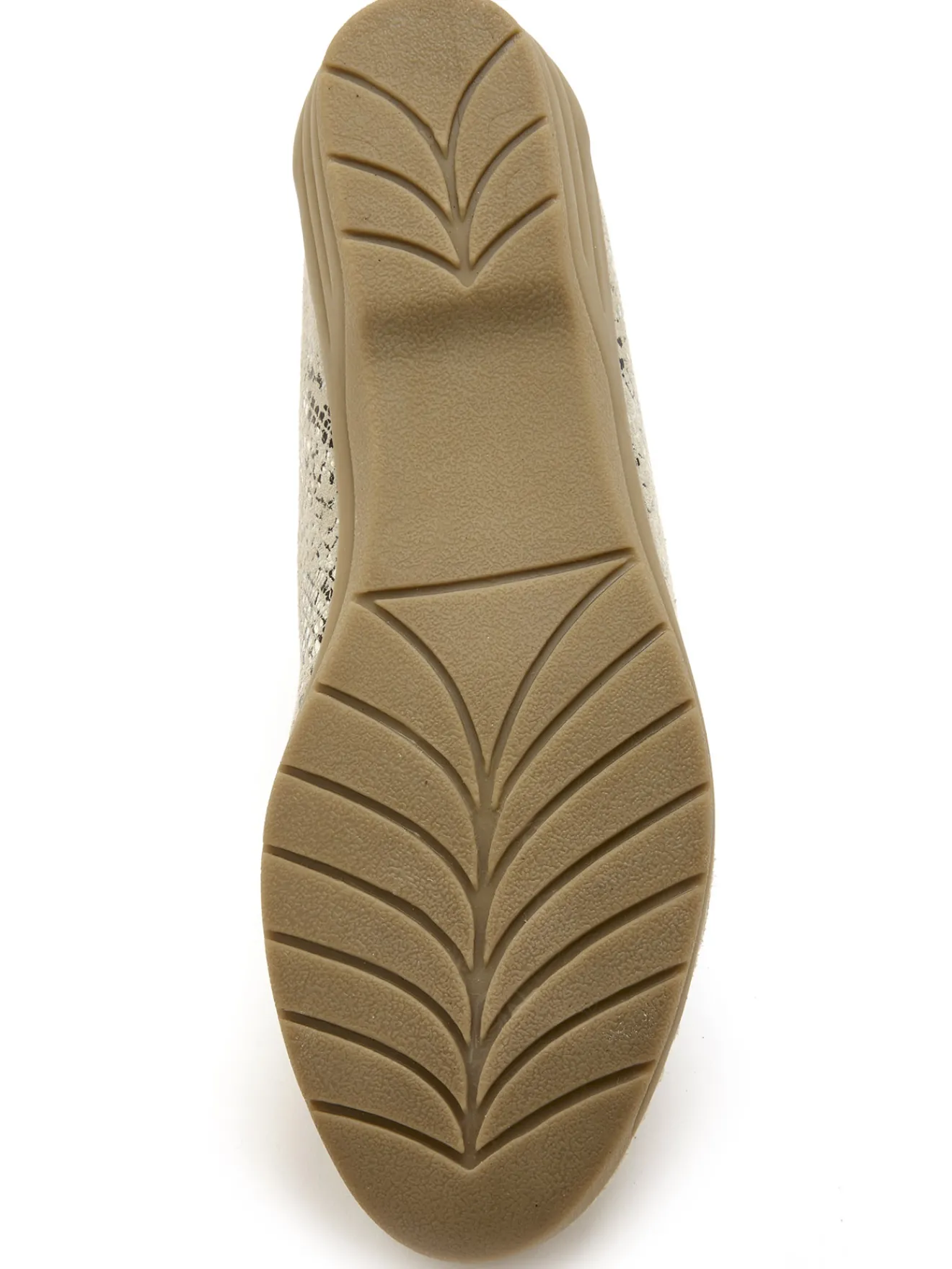 Clearance Mocassins cuir imprimé grande largeur Femme Mocassins, Sans-Gênes