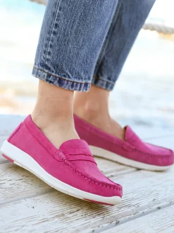 Best Mocassins cuir velours Femme Mocassins, Sans-Gênes