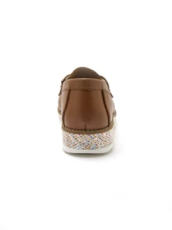 Best Mocassins élastiqués à bride fantaisie Femme Mocassins, Sans-Gênes