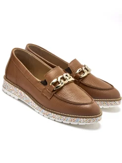 Best Mocassins élastiqués à bride fantaisie Femme Mocassins, Sans-Gênes