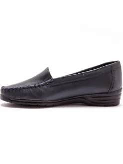 Best Mocassins plateau lisse largeur confort Femme Mocassins, Sans-Gênes