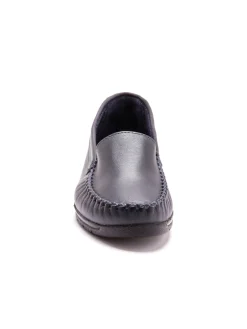 Best Mocassins plateau lisse largeur confort Femme Mocassins, Sans-Gênes