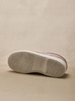 Sale Mocassins textile intérieur éponge Femme Chaussures En Toile