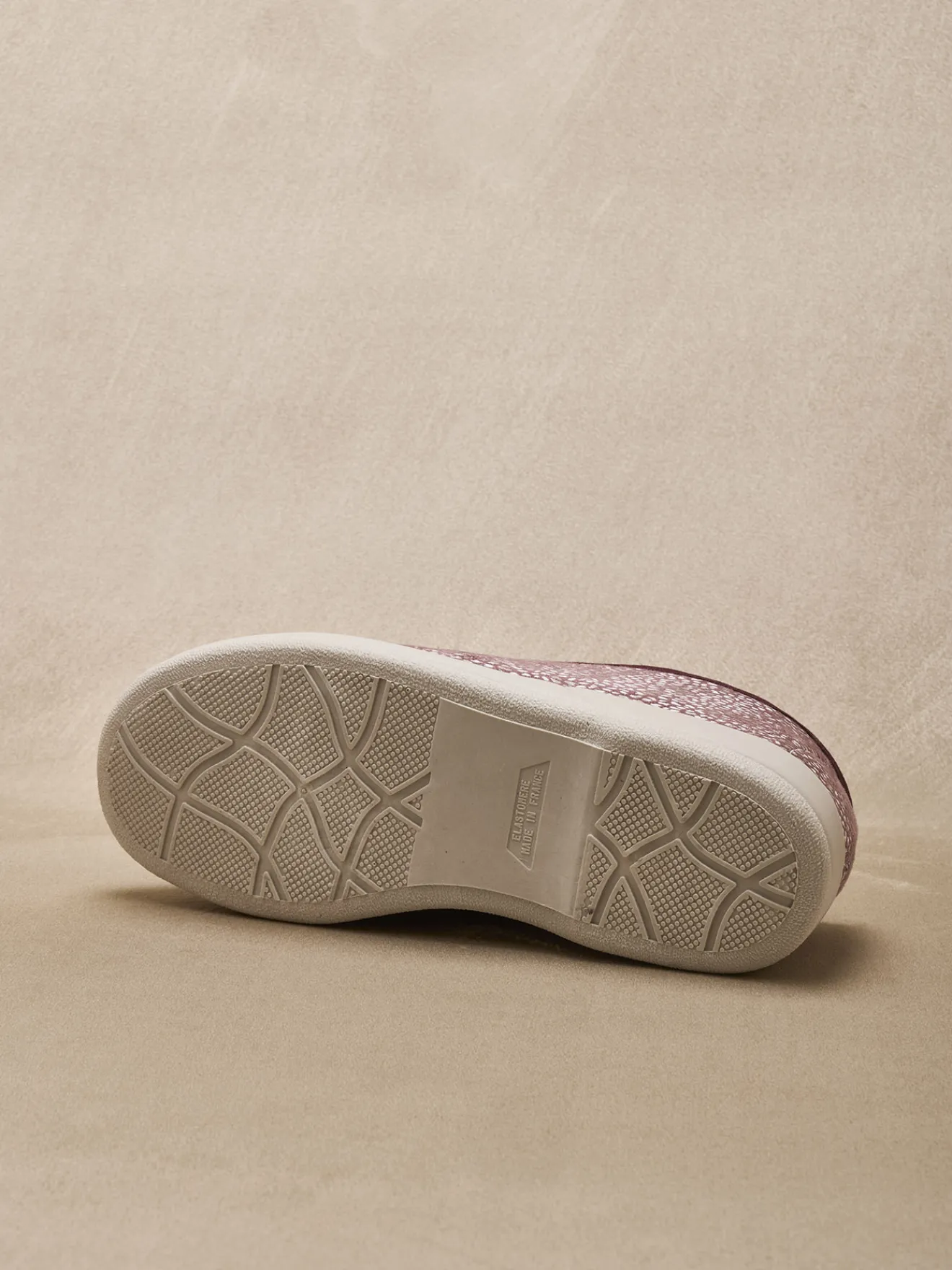 Sale Mocassins textile intérieur éponge Femme Chaussures En Toile