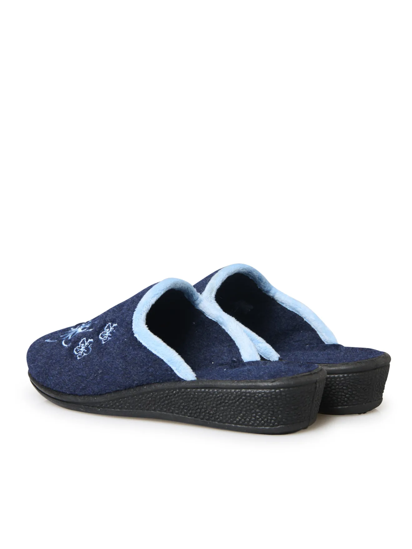 Clearance Mules brodées Femme Pantoufles, Chaussons