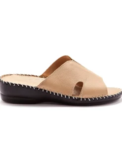 Mules cuir à aérosemelle® Femme Mules