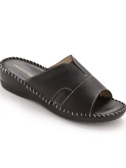 Discount Mules cuir à aérosemelle® Femme Mules
