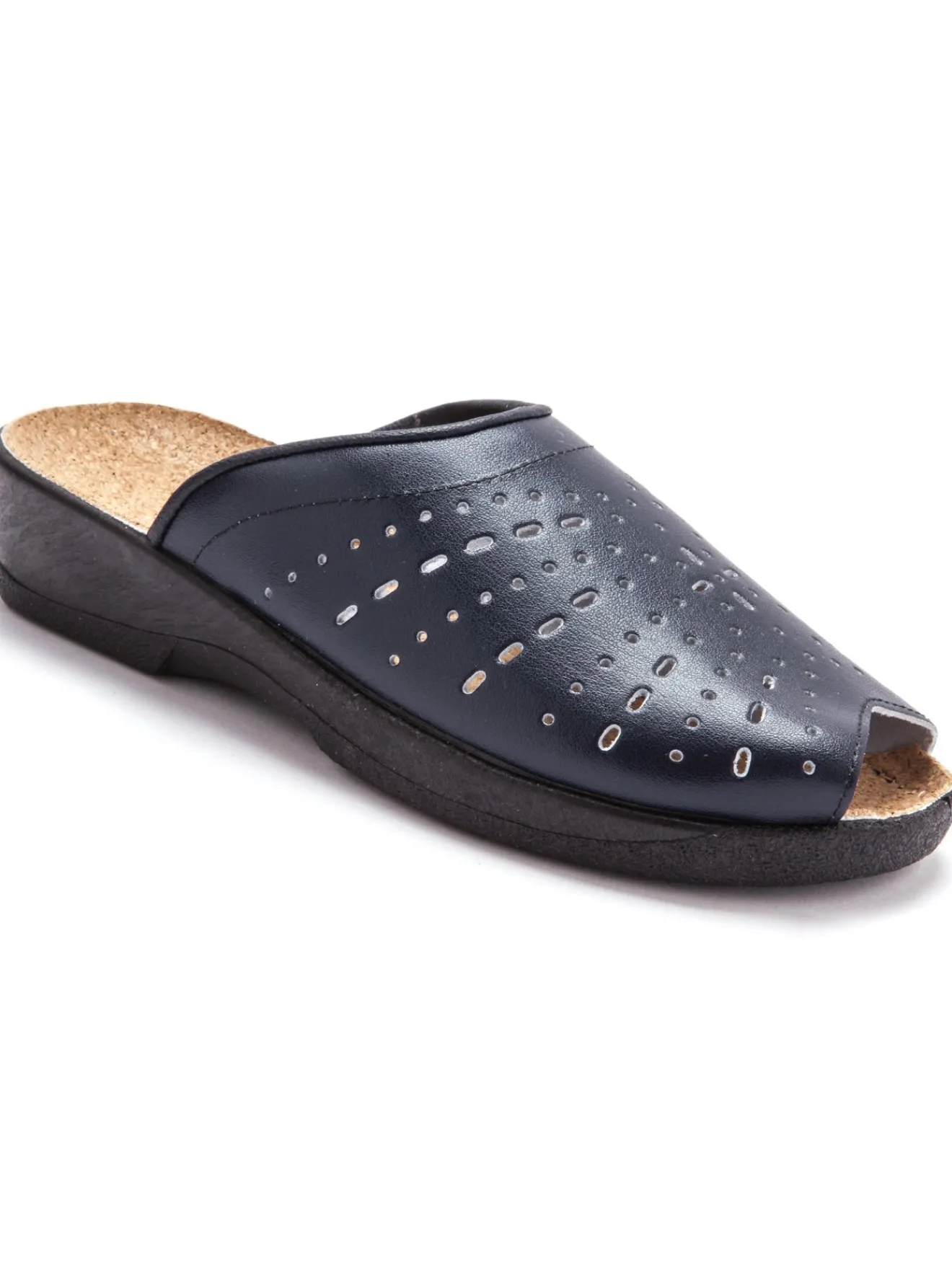 Discount Mules en cuir à galbe anatomique Femme Chaussures Paramédicales