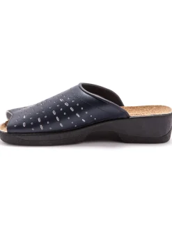 Discount Mules en cuir à galbe anatomique Femme Chaussures Paramédicales