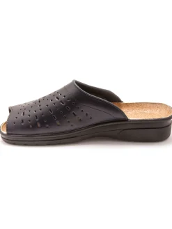 Discount Mules en cuir à galbe anatomique Femme Chaussures Paramédicales