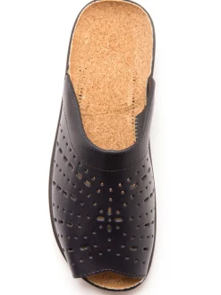 Discount Mules en cuir à galbe anatomique Femme Chaussures Paramédicales