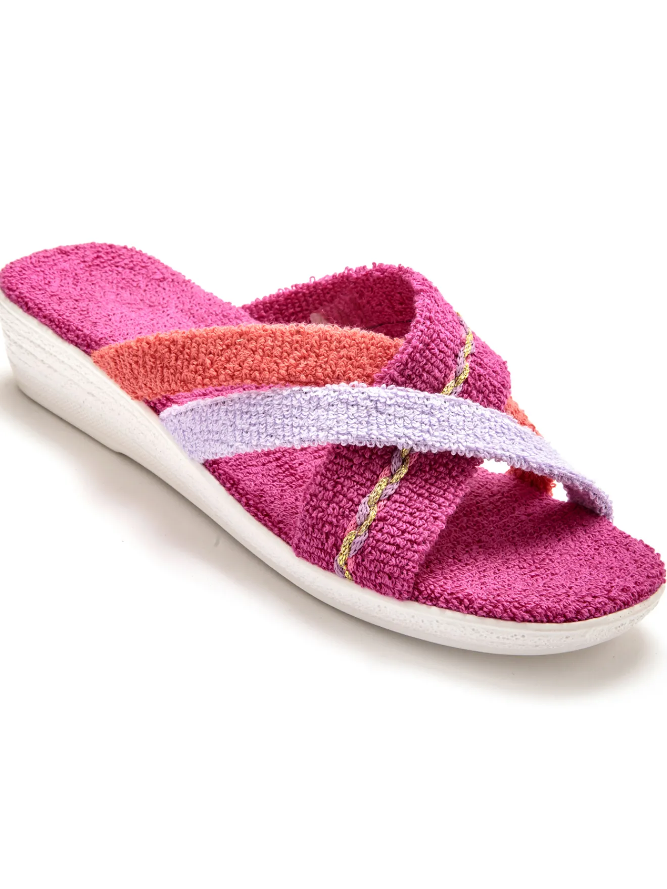 Mules en éponge Femme Pantoufles, Chaussons