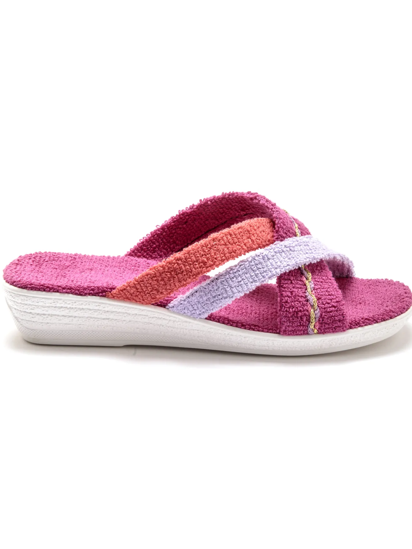 Mules en éponge Femme Pantoufles, Chaussons