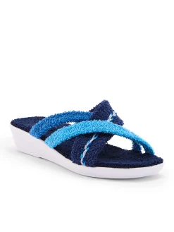 Mules en éponge Femme Pantoufles, Chaussons