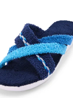 Mules en éponge Femme Pantoufles, Chaussons