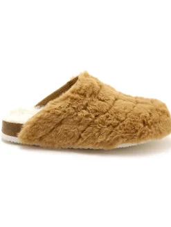 Clearance Mules entièrement fourrées Femme Pantoufles, Chaussons