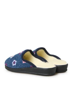 Mules entièrement fourrées laine Femme Pantoufles, Chaussons